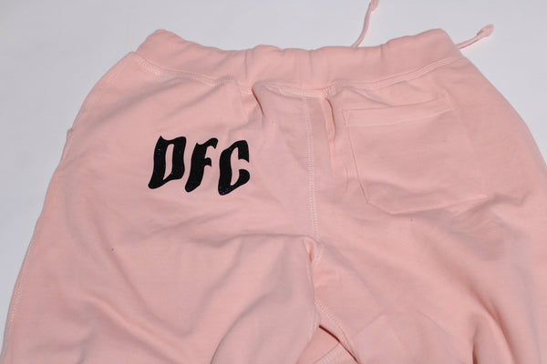 Black Glitter/Pink