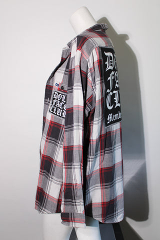 Grey/Red Flannel